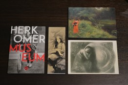 Postkarten mit Motiven von Hubert von Herkomer
